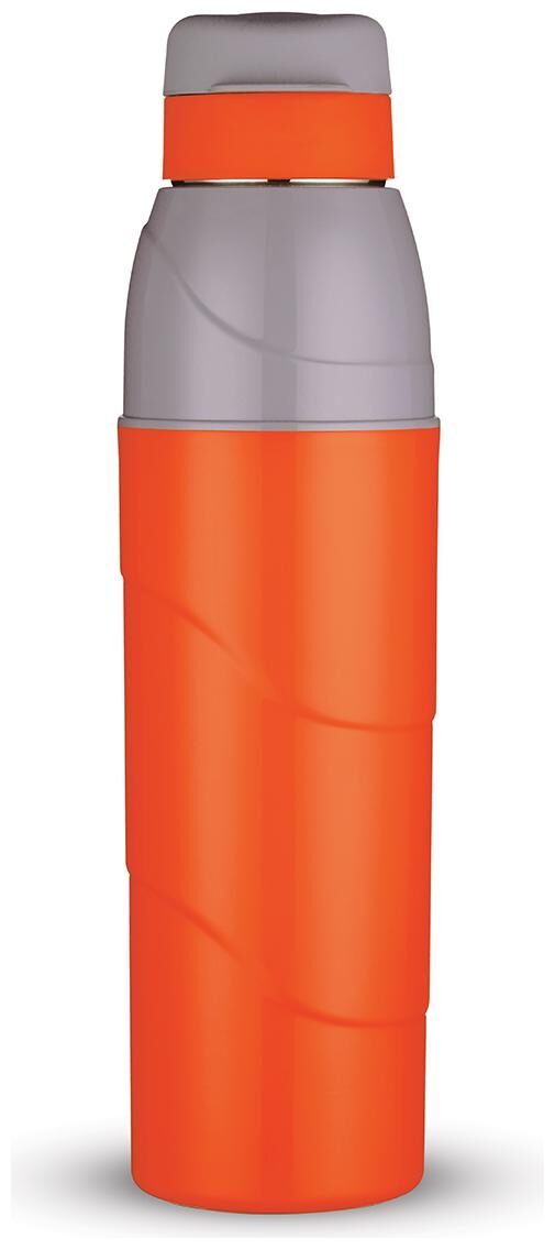

Trueware Plastic Orange Water Bottle ( 800 ml Set of 1 )