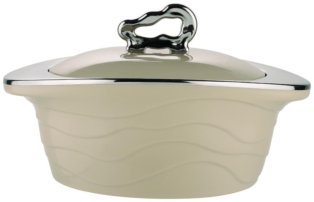 

Trueware Zinna Serving Casserole Set 2000 ml Brown Stainless Steel