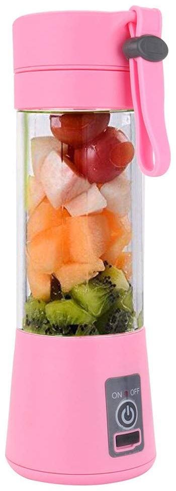 TSV Portable Electric Juicer Cup,  Smoothie Blender USB Juice Mixing Bottle Machine with Magnetic Safe Switch