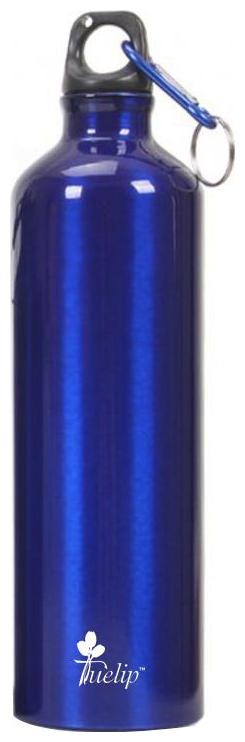 

Tuelip Aluminium Blue Water Bottle ( 750 ml Set of 1 )