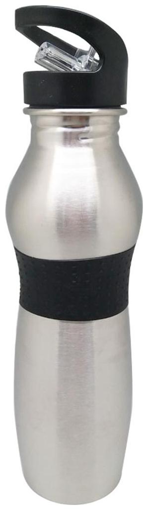 

Tuelip Stainless Steel Black Water Bottle ( 750 ml Set of 1 )