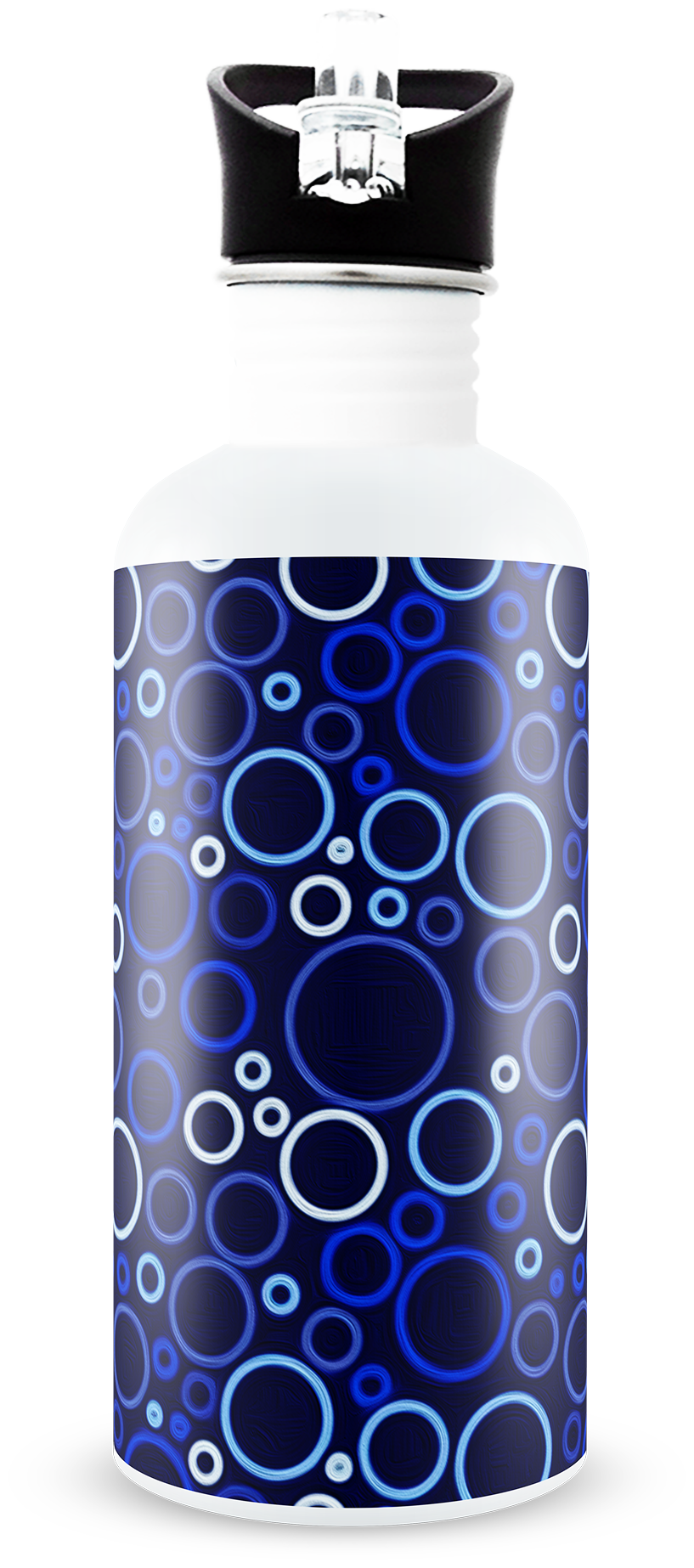 

Tuelip Aluminium Blue Water Bottle ( 750 ml Set of 1 )