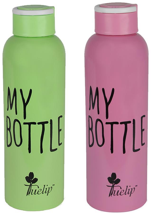 

Tuelip Stainless Steel Assorted Water Bottle ( 650 ml Set of 1 )