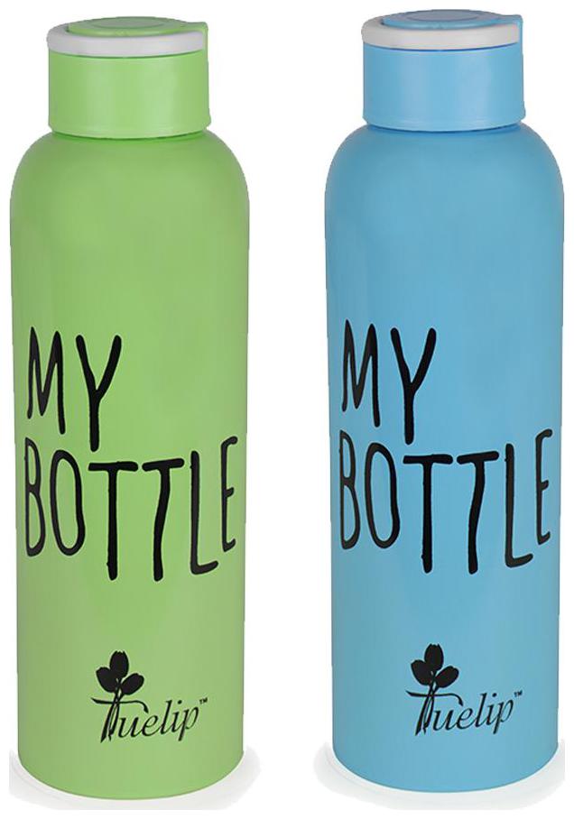 

Tuelip Stainless Steel Assorted Water Bottle ( 650 ml Set of 1 )