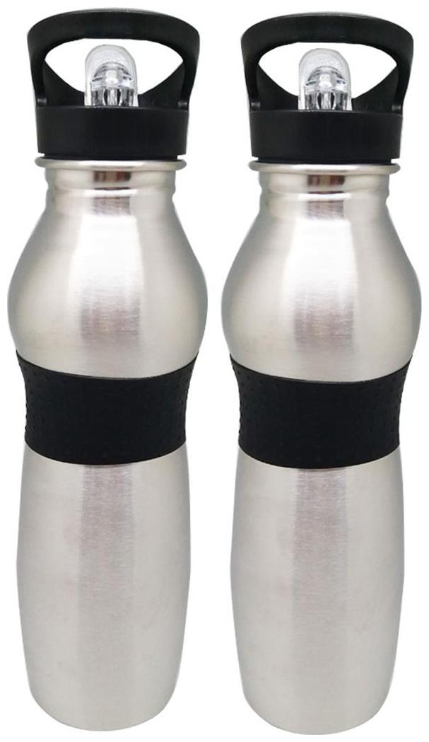 

Tuelip Stainless Steel Assorted Water Bottle ( 750 ml Set of 1 )