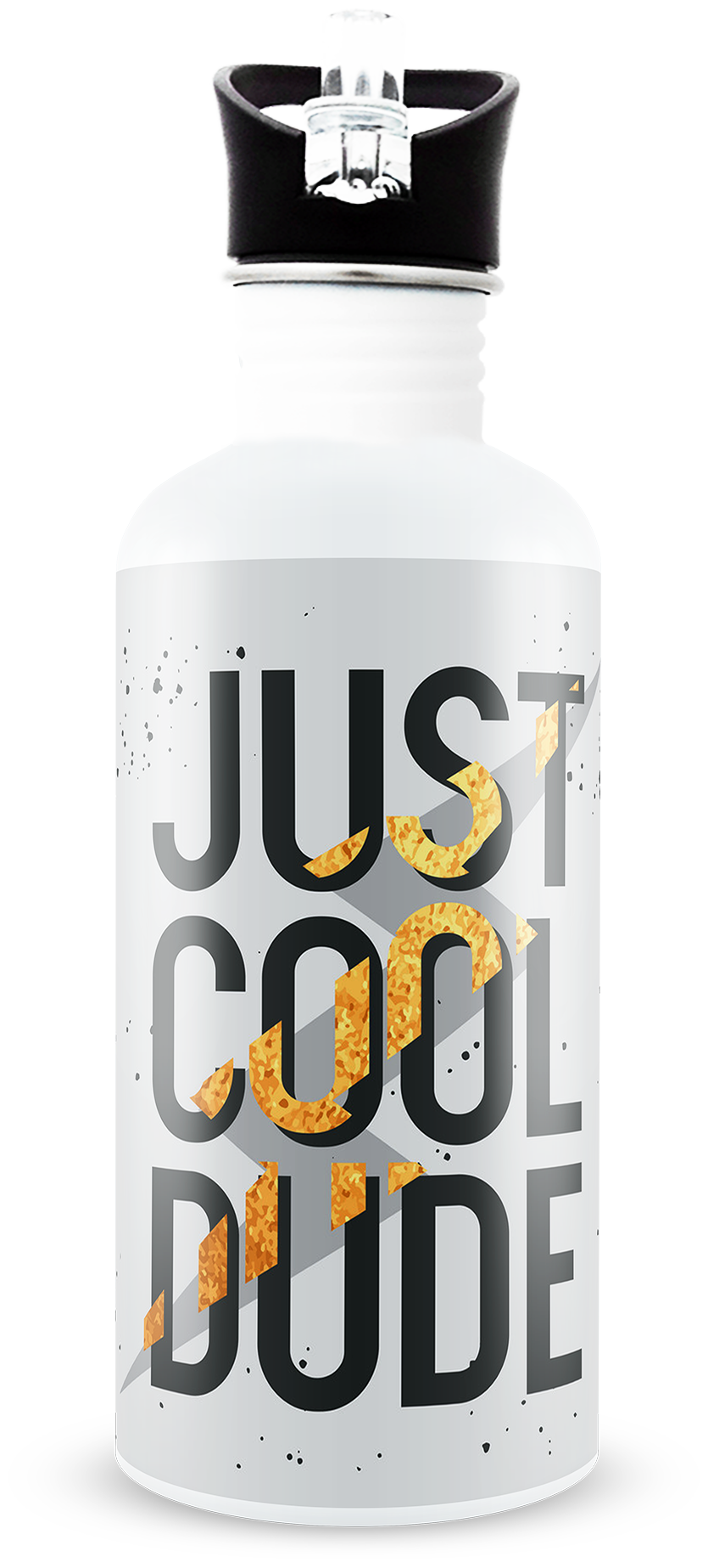 

Tuelip Aluminium White Water Bottle ( 750 ml Set of 1 )