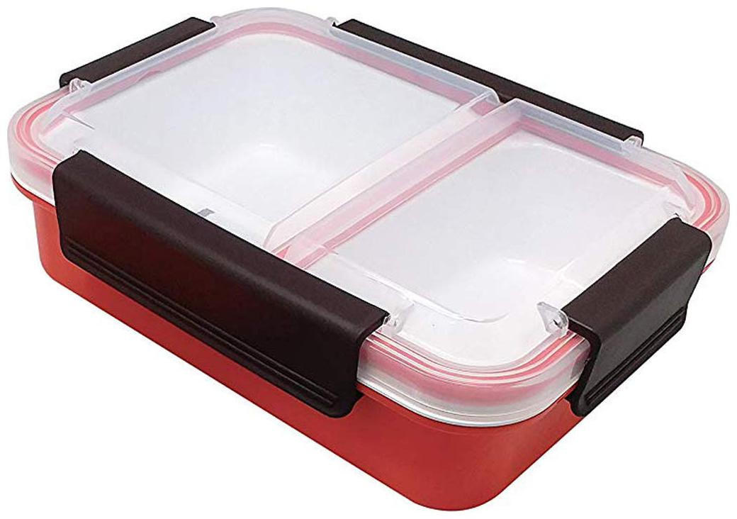 

Tuelip Red Lunch box ( Set of 1 1000 ml )