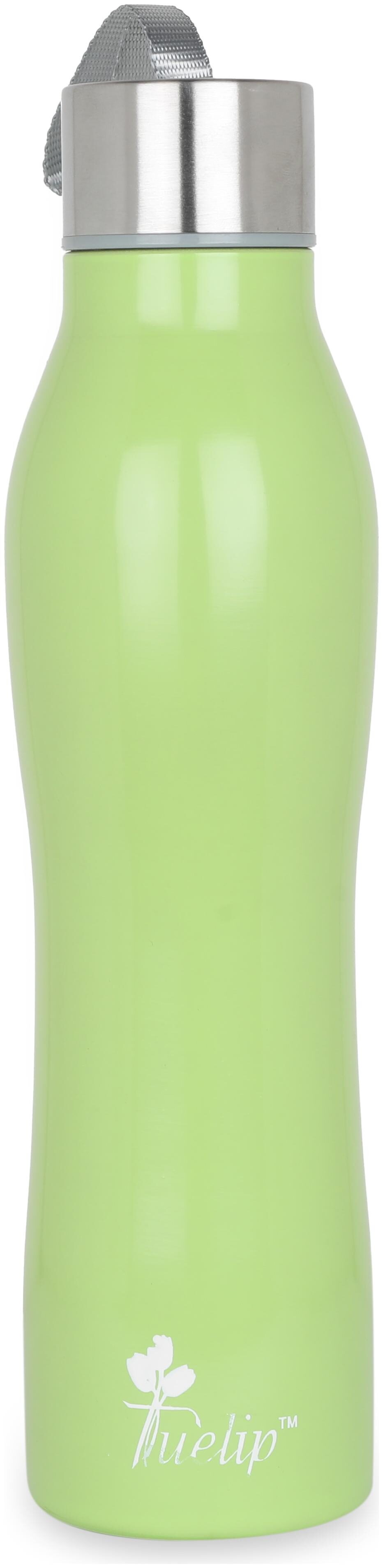 

Tuelip Stainless Steel Green Water Bottle ( 750 ml Set of 1 )