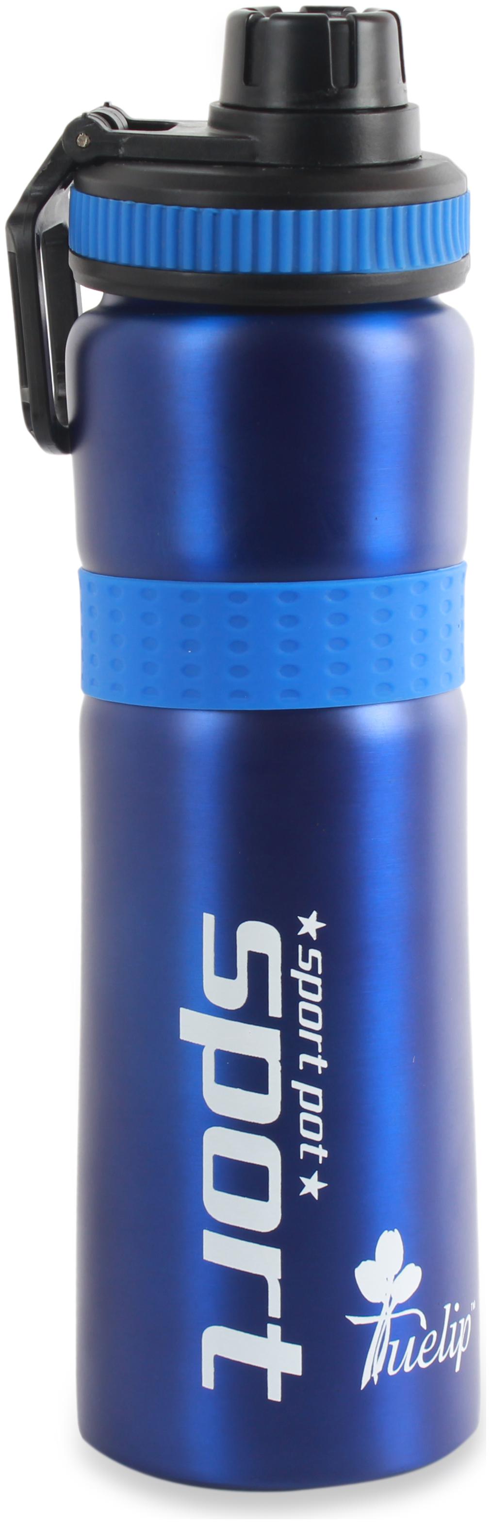 

Tuelip Stainless Steel Blue Water Bottle ( 750 ml Set of 1 )