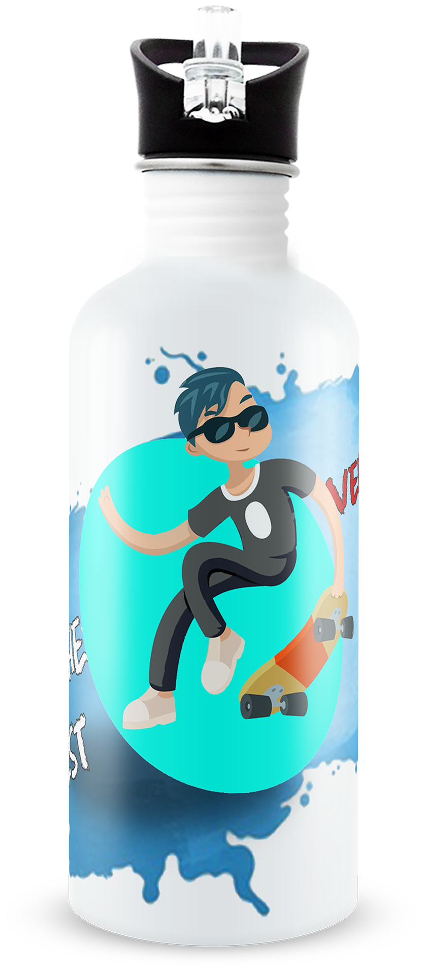 

Tuelip Aluminium Assorted Water Bottle ( 750 ml Set of 1 )