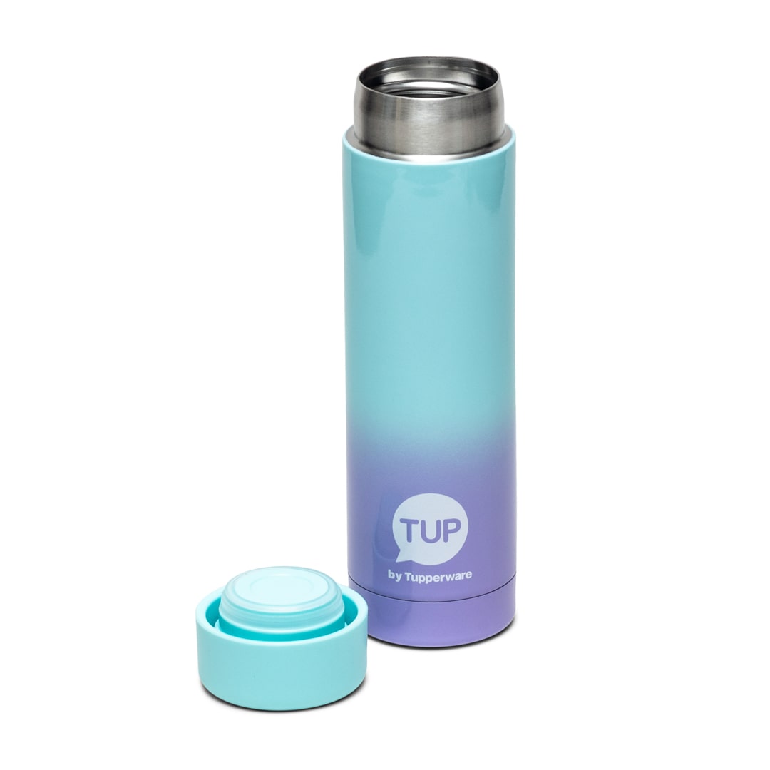 

Tupperware 220 ml Stainless Steel Thermosteel Flask ( Blue )
