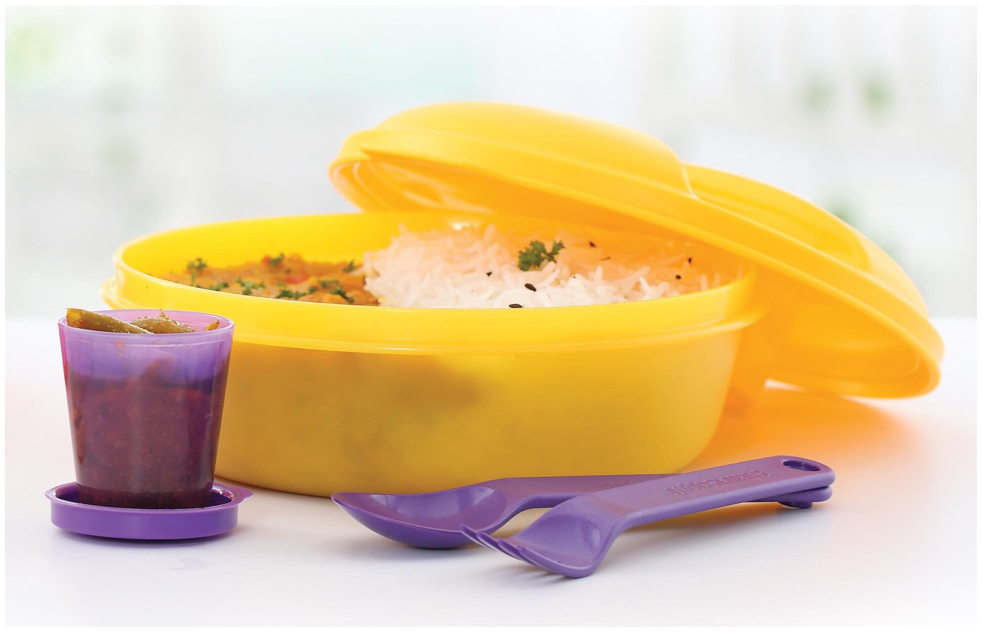 

Tupperware Salad Meals Eat on the Go