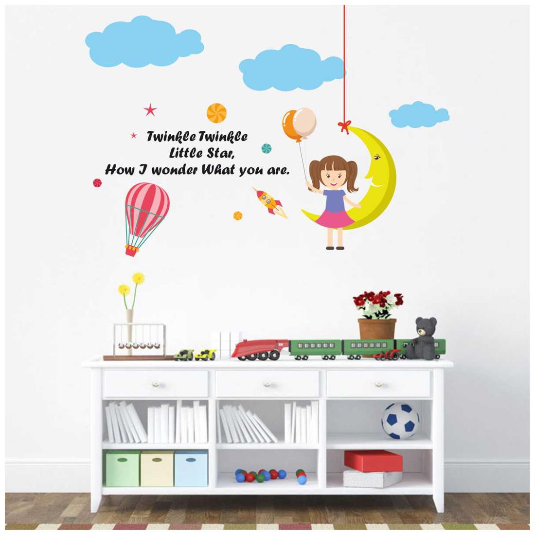 

Rawpockets Wall Stickers Twinkle Twinkle Little Star Rhyme