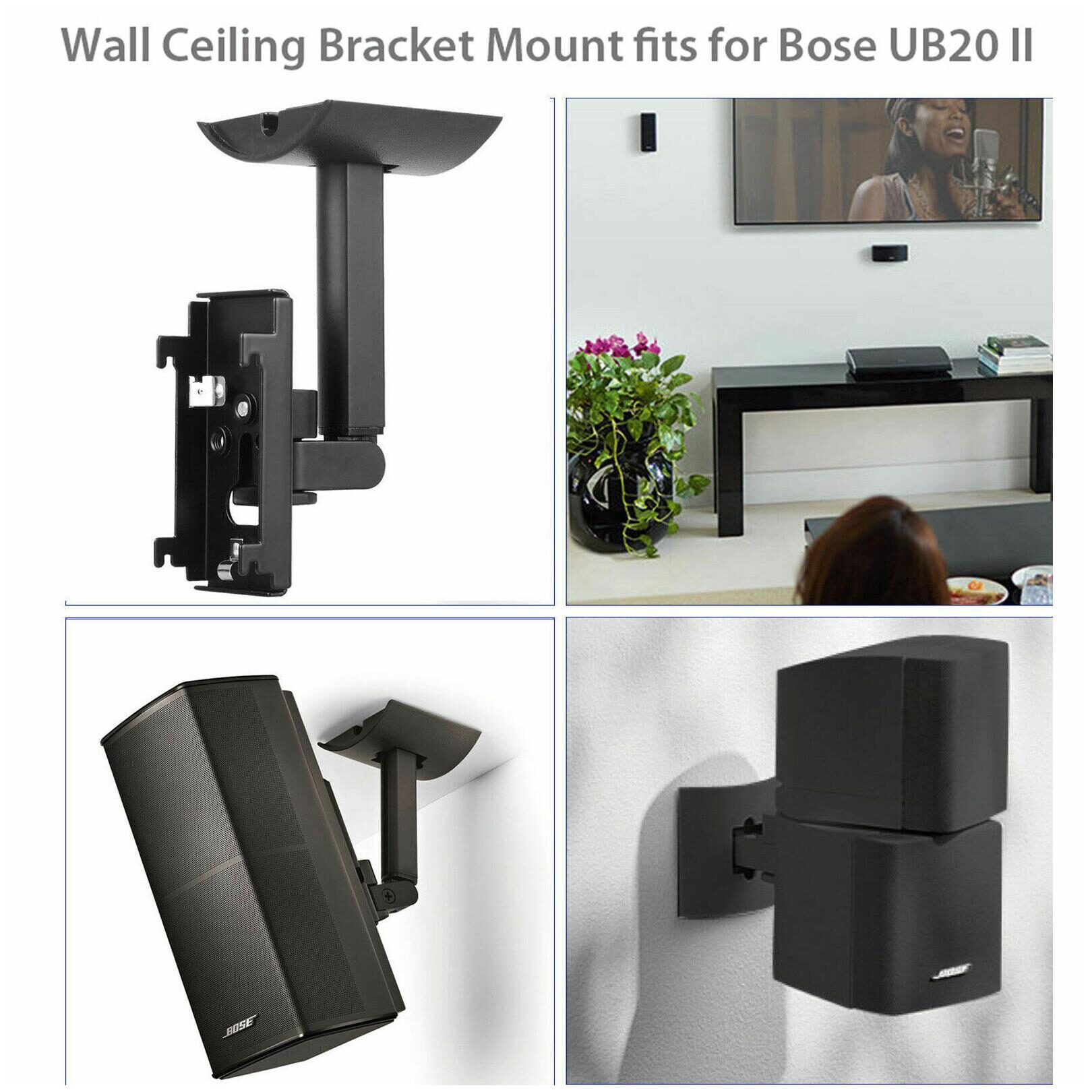 Buy Ub20 Series 2 Ii Wall Ceiling Bracket Mount Fits For Bose All