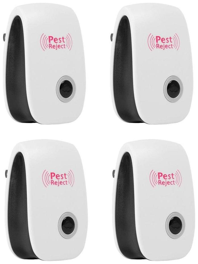 

Ultrasonic Pest Repeller for Rats Insects Mosquito etc - Pack of 4