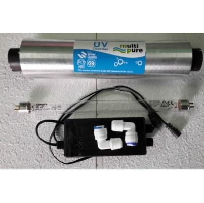 

Ultravoilet Replacement Kit With Philips Uv Lamp Chamber smps for r o u v uf water purifiers(Silver)