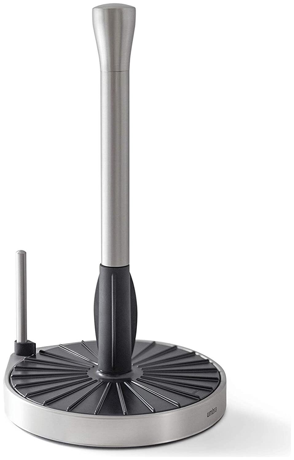 

Umbra Spin Click N Paper Towel Holder Stand For Countertop - One-Handed Tear Ni