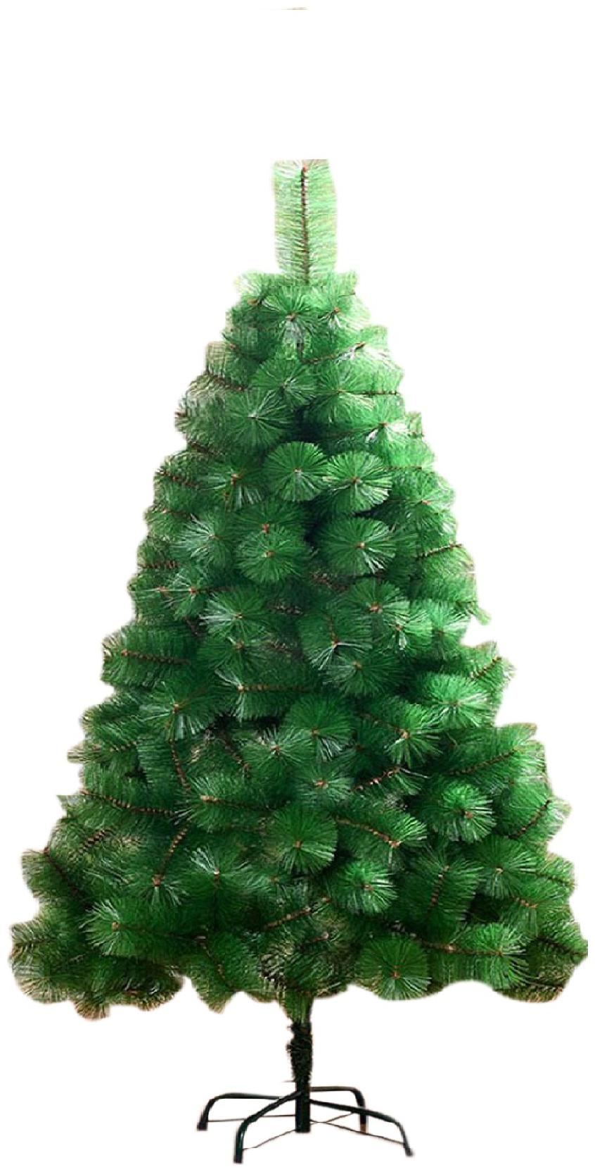 

UNIQUE - 5 FOOT SIZE XMAS PINE TREE - METAL STAND 5 FEET HEIGHT ARTIFICIAL PINE CHRISTMAS TREE - WITH FREE DECORATION