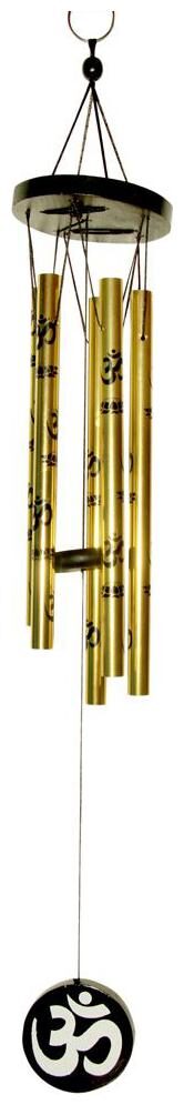 

UNIQUE - OM WRITTEN PIPES FENG SHUI WC09 - WIND CHIMES - VERY SOOTHING SOUND - BEST FOR HOME DECORATION - OR EVEN FOR GIFT - BEST FOR BIRTHDAY HOUSE WORMING GIFT
