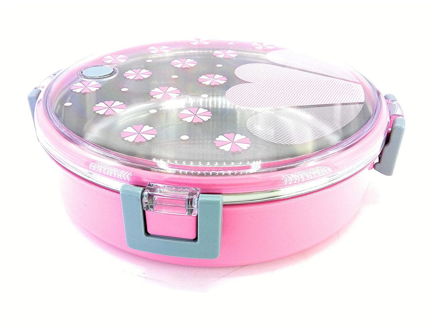 

Unique Cartz Pink 1 Containers Lunch box ( Set of 1 920 ml )