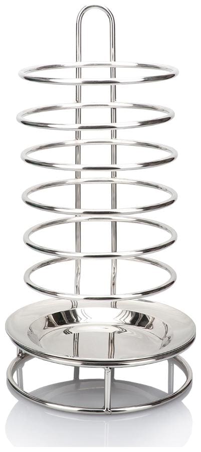 Urban Snackers Fruit Stand;Dispenser Rack Display Stand;Stainless Steel;bar;Home;Serveware