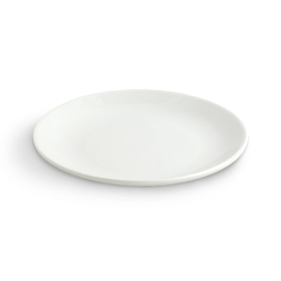 

Urban Snackers Coupe Plate 28 cm White Porcelain For Serving Breakfast and Snacks Gifting Accessories In Hotels Kitchen Home Restaurant