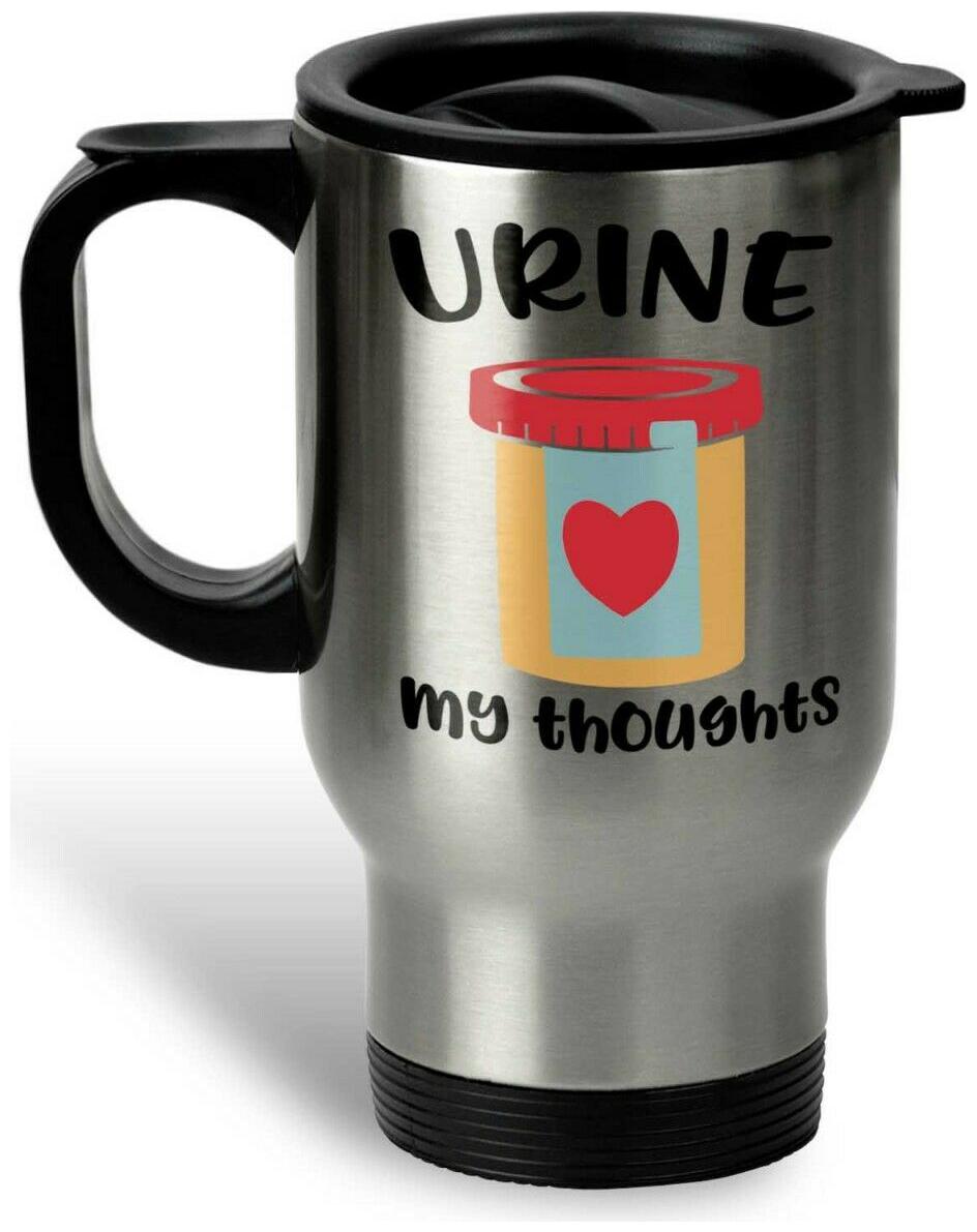 

Urine My Thoughts Coffee Mug Funny Nurse Coffee Cup Nurse Gift Nursing Mug