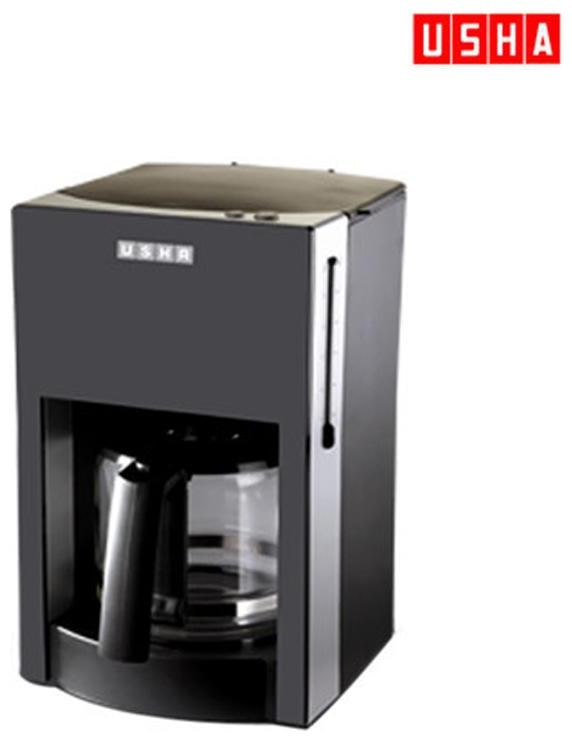

USHA 3230 6 Cups Coffee Maker (Black)