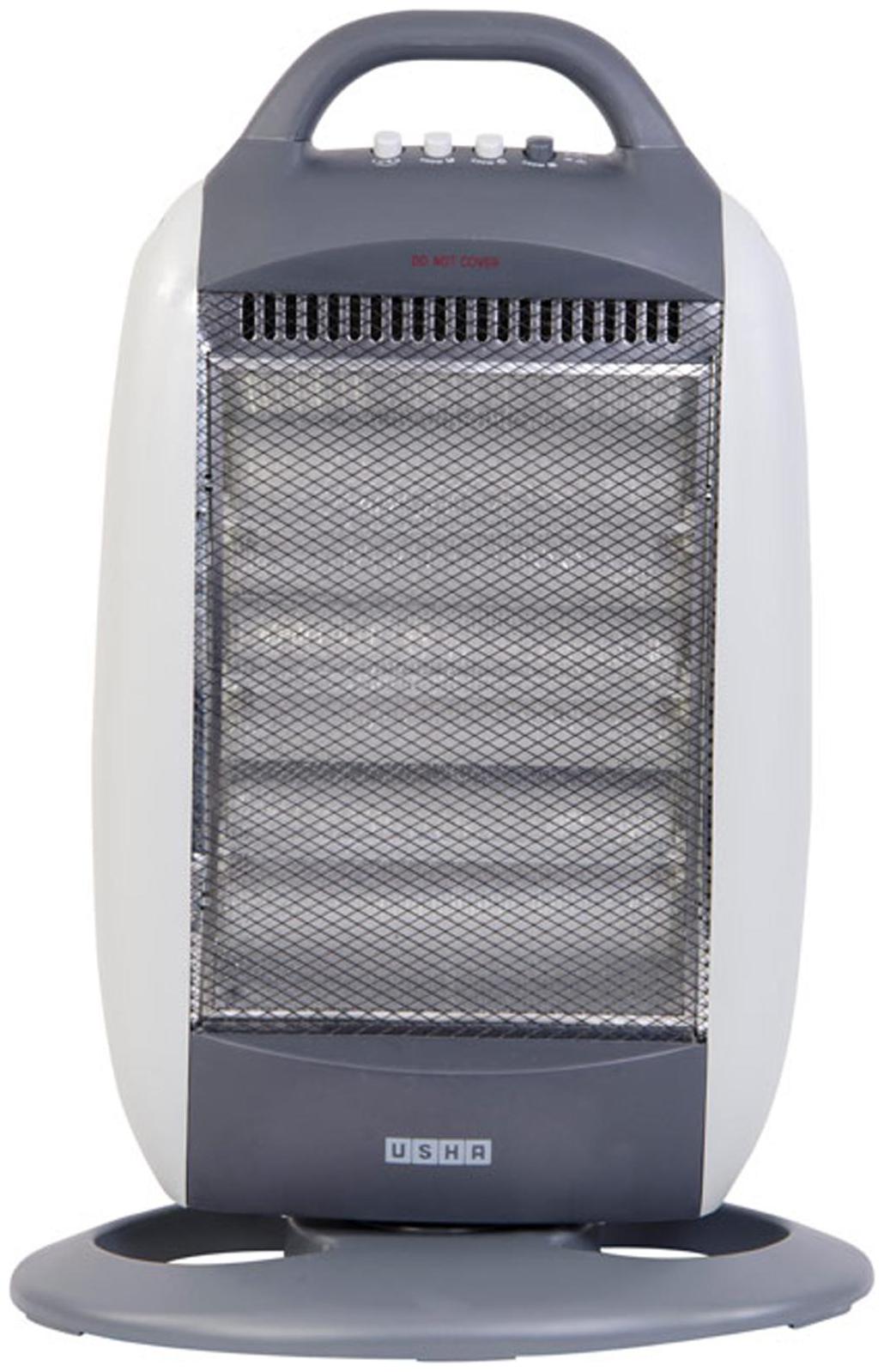 

Usha 3503 hhalogen 1200 W Halogen Room Heater ( White Grey )