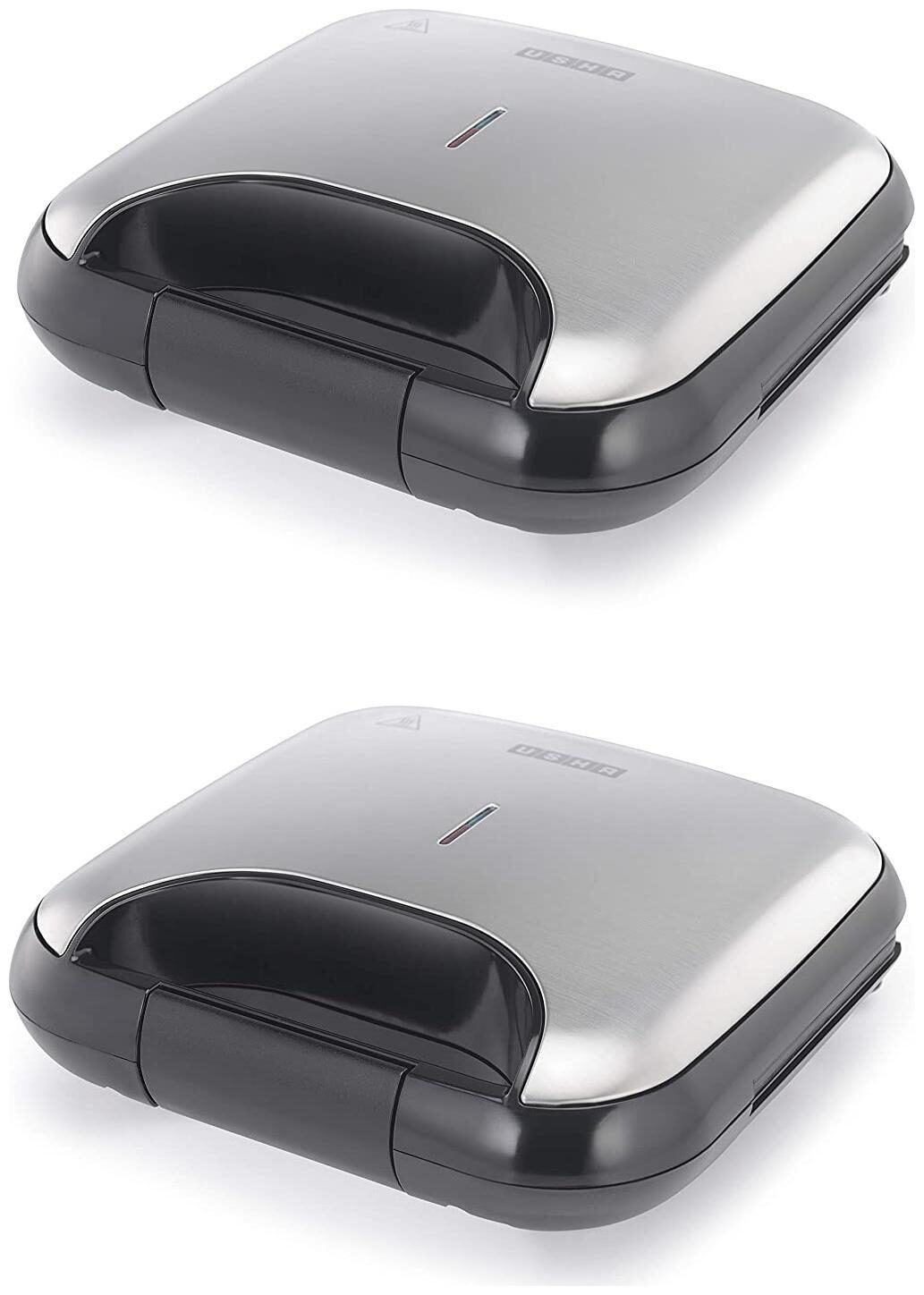 

Usha 3772 2 Slices Sandwich Maker - Black Pack of 2