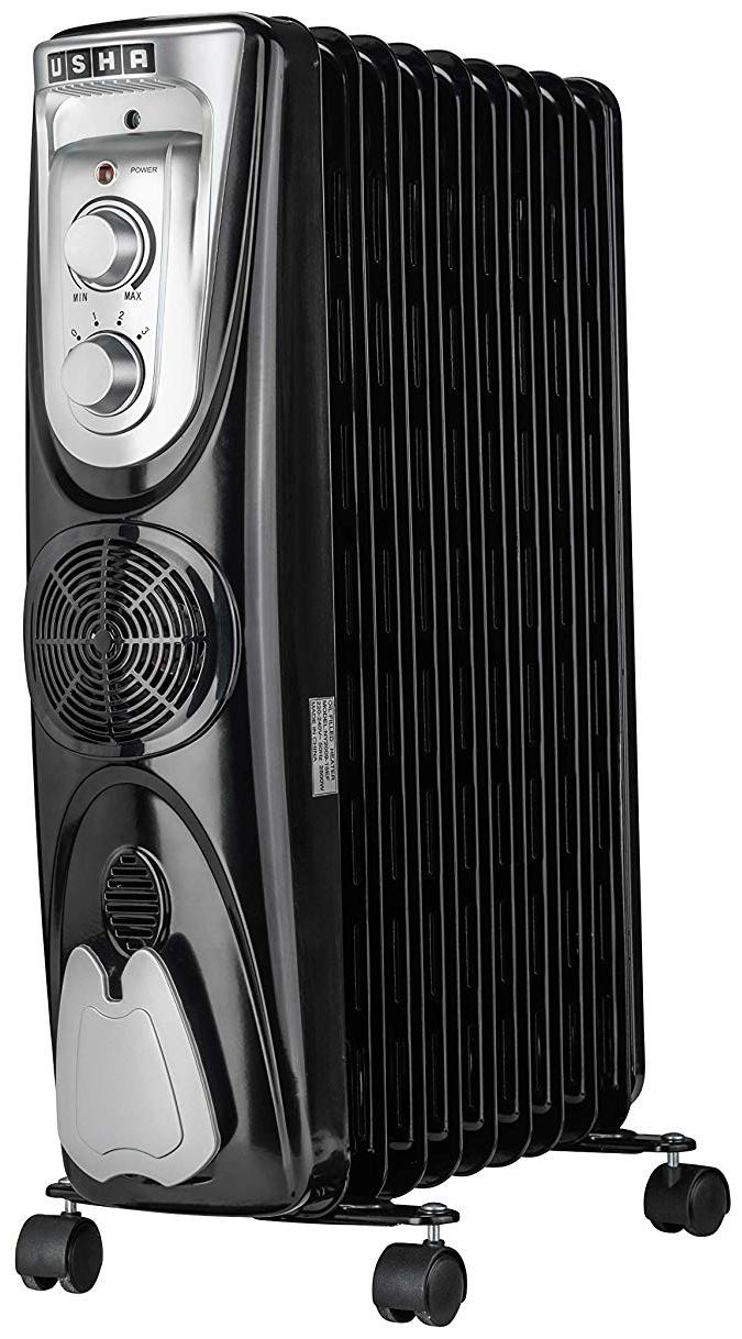 

Usha 3811 F 2300-W Oil Filled Radiator (Black)