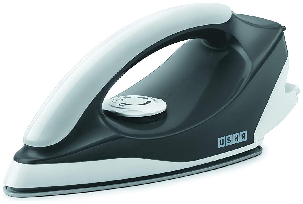 

Usha Aurora Dry Iron 1000 Watt with Led Tail Light (Grey)