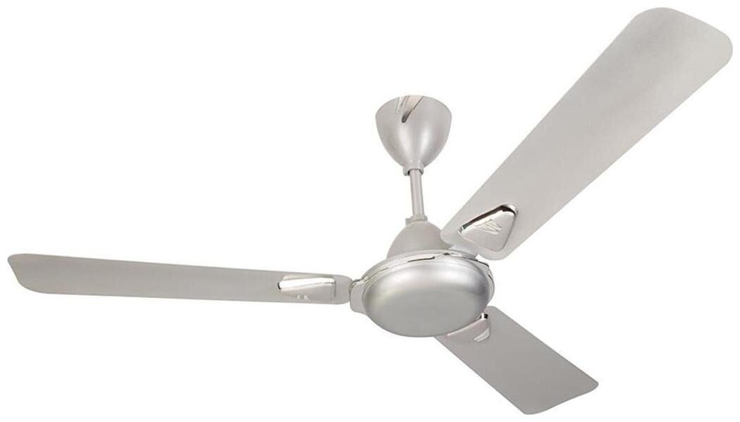 

Usha Bellissa Sterling 1200 mm Decorative Ceiling Fan ( Silver Pack of 1 )