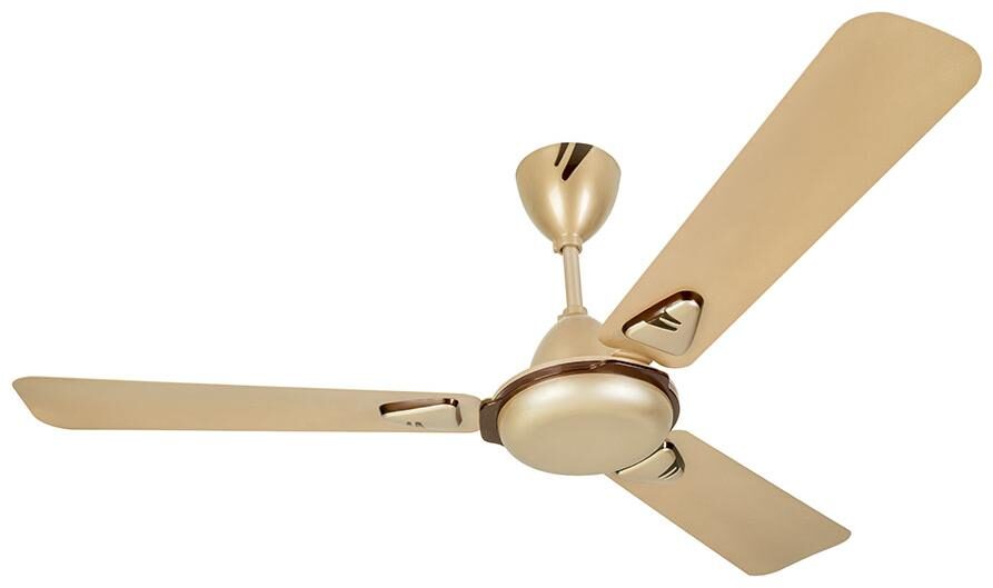 

Usha Bellissa 1200 mm Decorative Ceiling Fan ( Bright gold Pack of 1 )