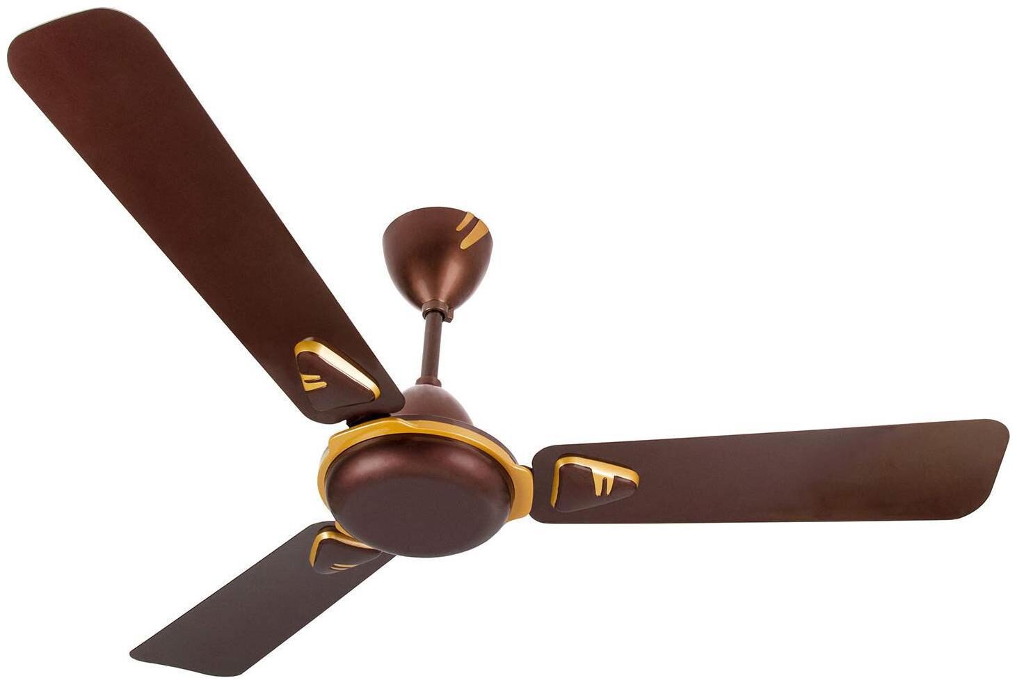 

Usha Bellissa 1200 mm Standard Ceiling Fan ( Brown Pack of 1 )