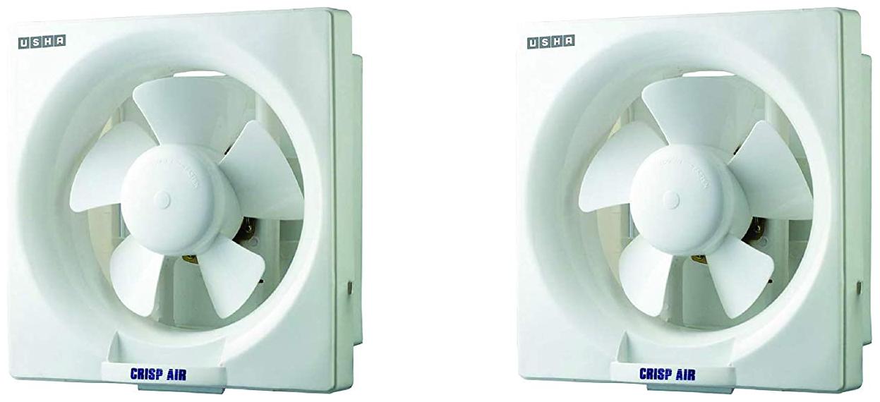 

Usha Crisp Air 150mm Exhust Fan (Pearl White) Pack of 2
