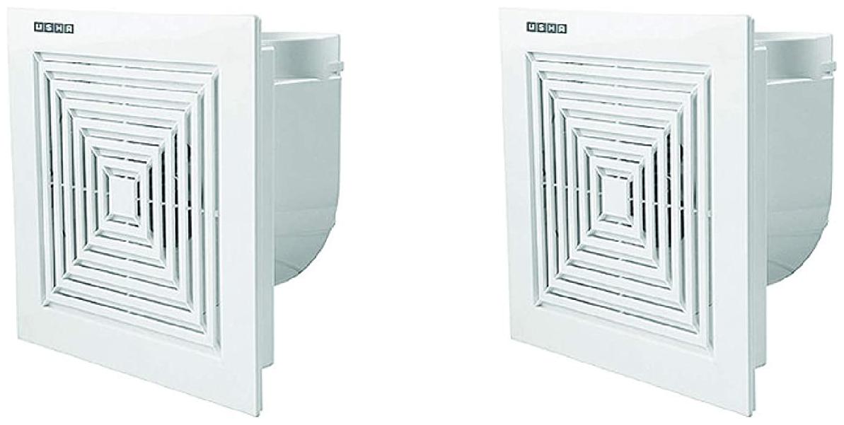 

Usha Crisp Air Premia CV 260mm Exhaust Fan (White) Pack of 2