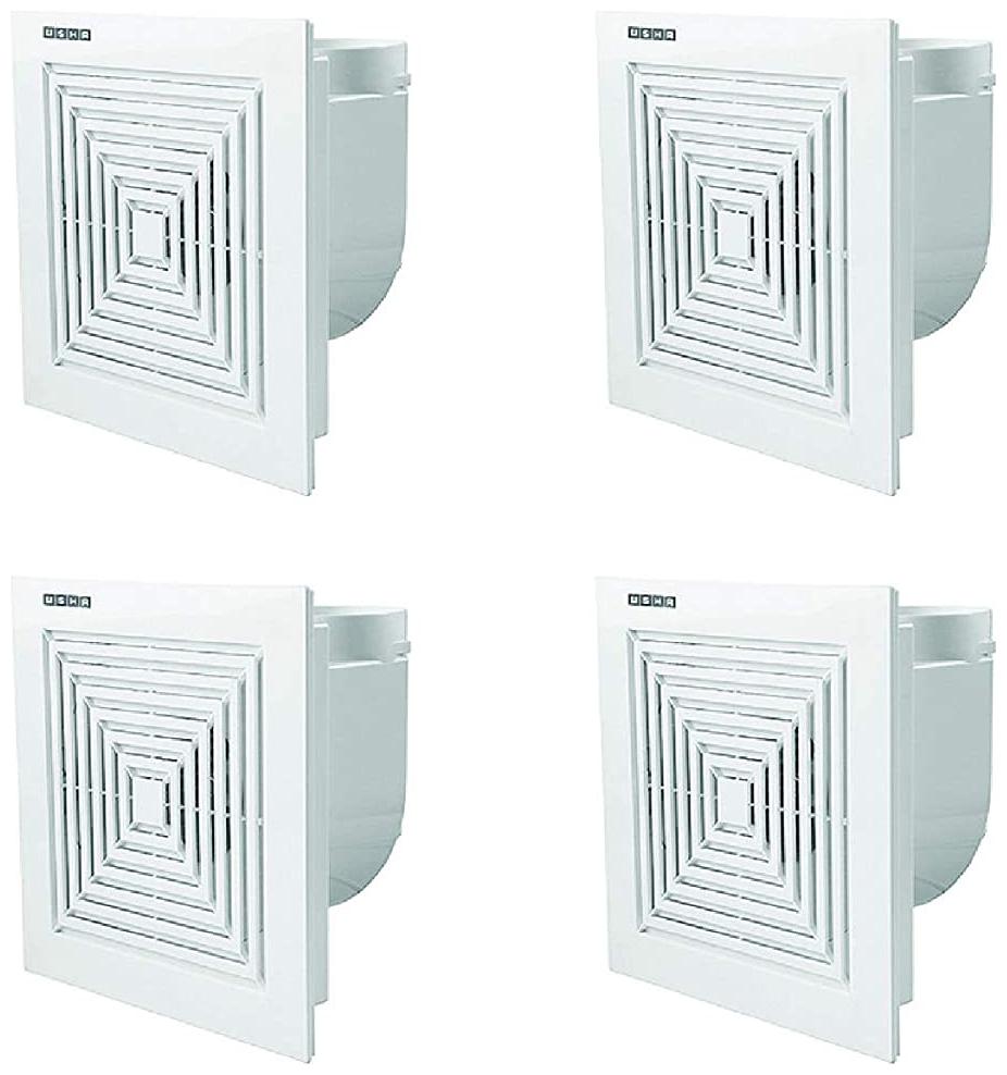 

Usha Crisp Air Premia CV 260mm Exhaust Fan (White) Pack of 4