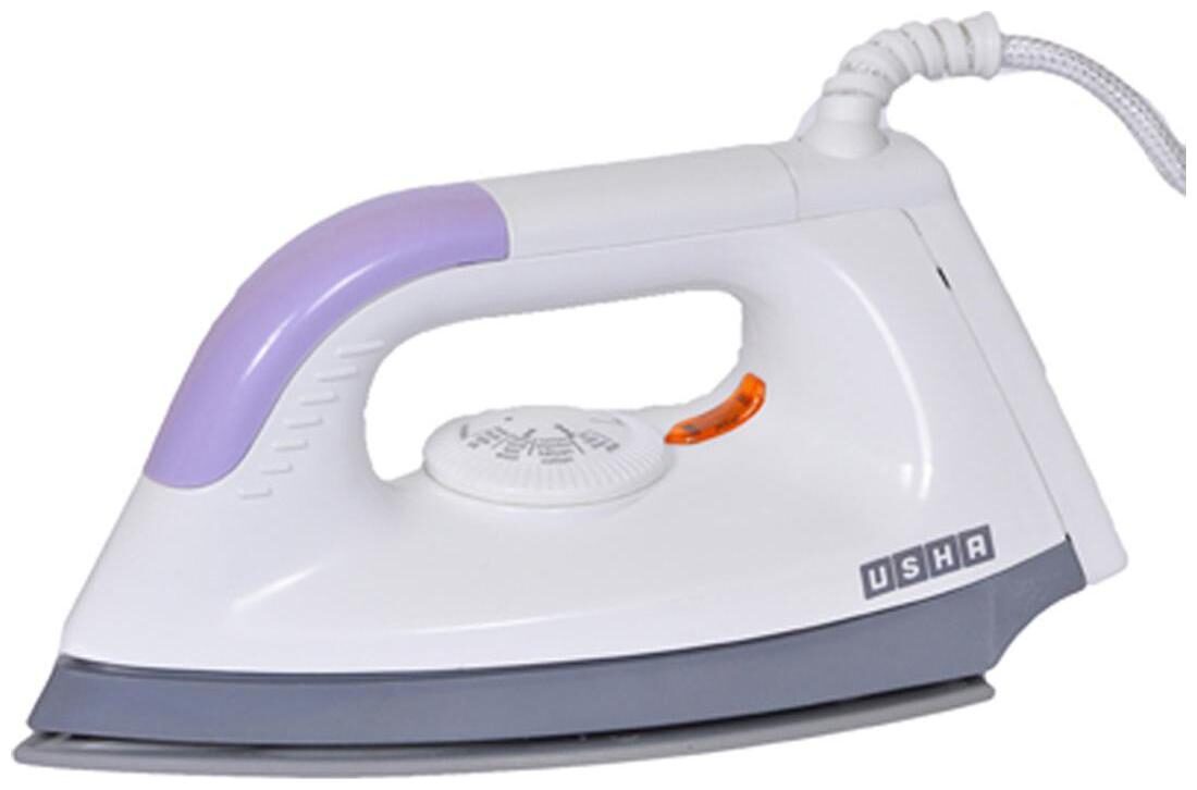 

Usha EI 1602 1000 W Dry Iron (White Purple)