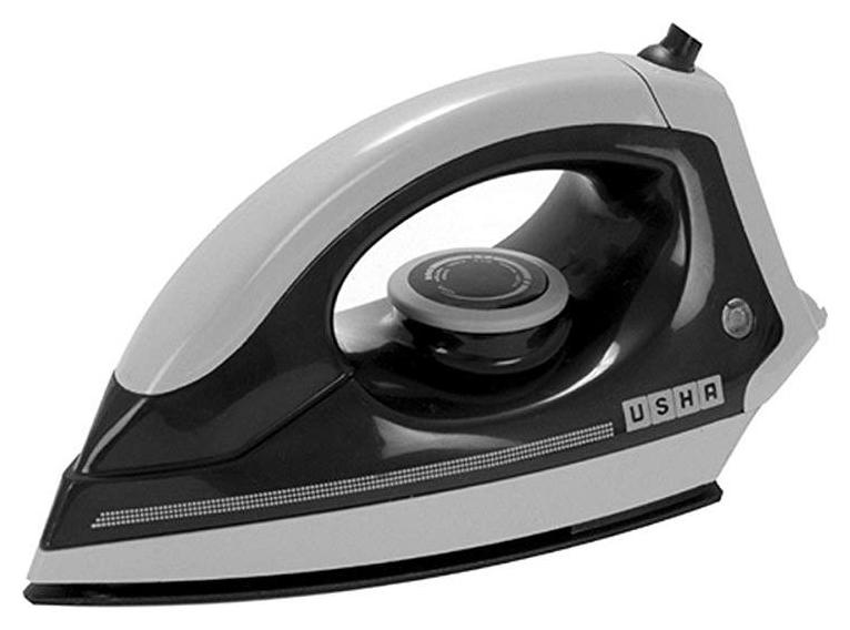 

Usha EI-3302 Mid Grey 1100 W Dry Iron (Black Grey)