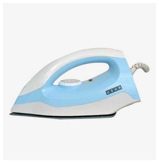 

USHA EI-3802 1000-Watt Dry Iron (Blue White)