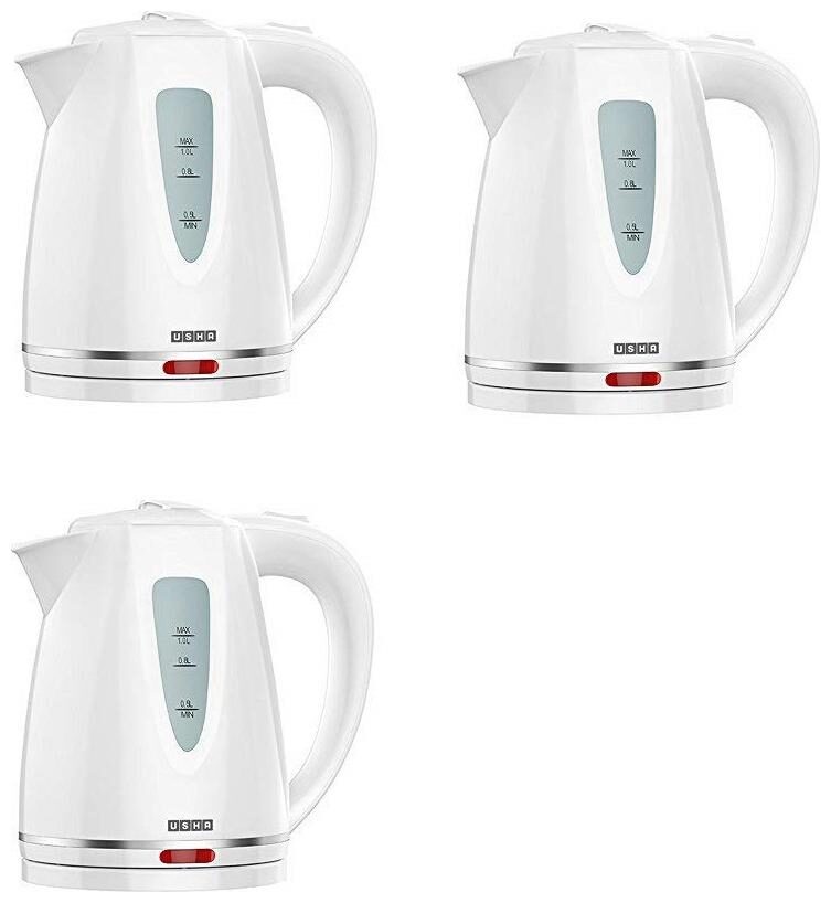 

Usha EK 3315 1 L White Electric Kettle ( 1200 W )