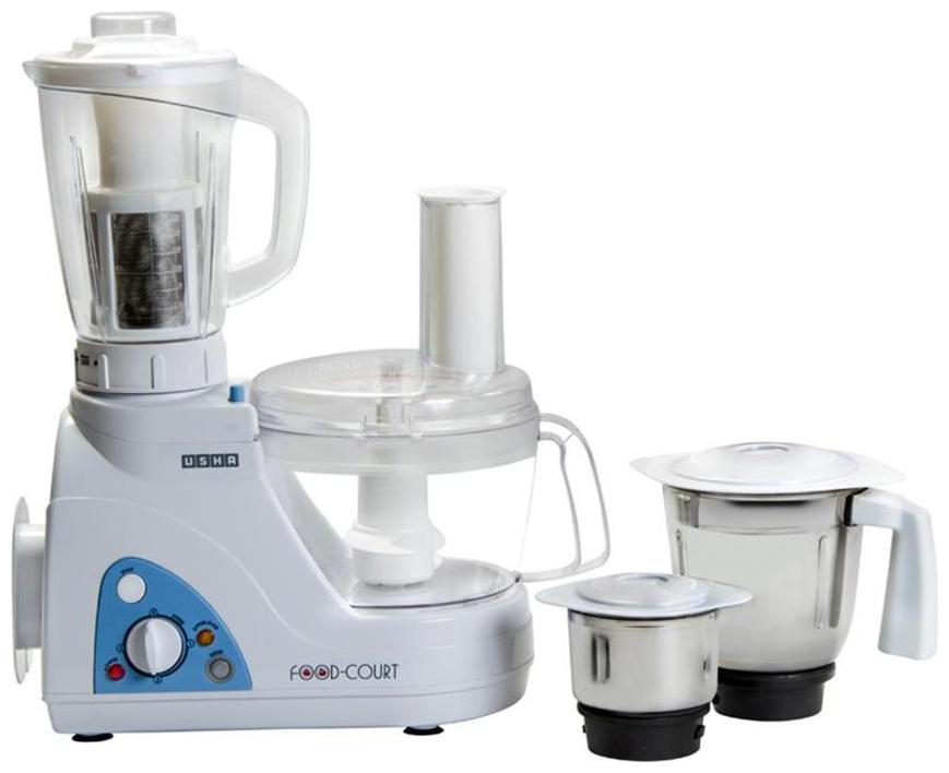 

Usha FP 2663 600 W Juicer Mixer Grinder ( White 3 Jars )