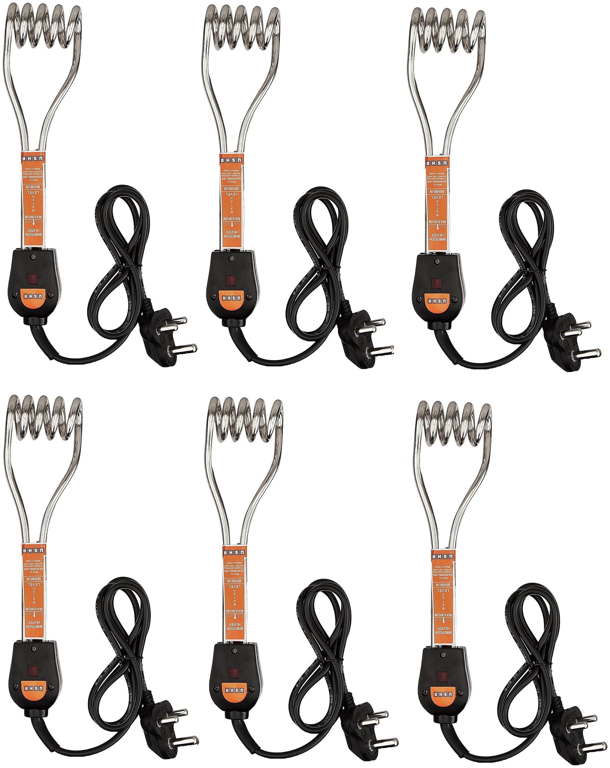 

Usha IH 2410 1000 W Immersion Rod ( Pack of 6 )