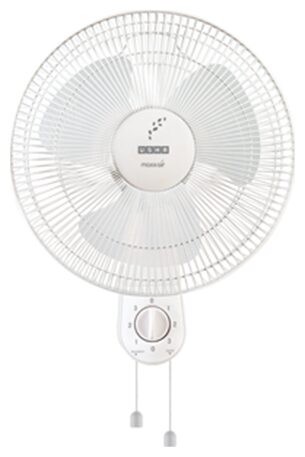 

Usha Maxx Air 300 mm Standard Wall Fan ( White Pack of 1 )