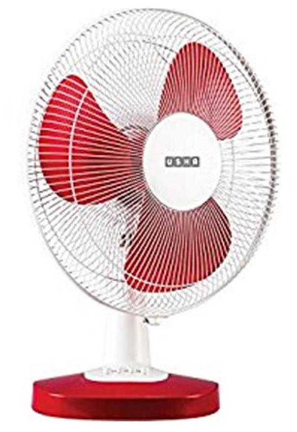 

Usha MistAirDuosTable 400 mm Standard Table Fan ( Red Pack of 1 )