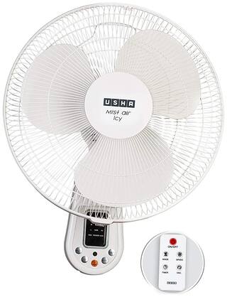 Buy Usha Mist Air Icy 55 Watts 3 Blades Wall Fan With Remote White Online At Low Prices In India Paytmmall Com