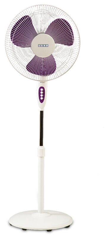 

Usha Mist Air Duos 400 mm Decorative Pedestal Fan ( Purple Pack of 1 )