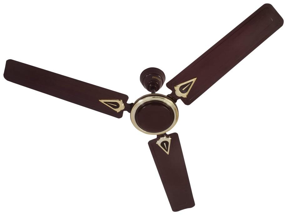 

USHA New Trump 1200 mm Standard Ceiling Fan ( Brown Pack of 1 )