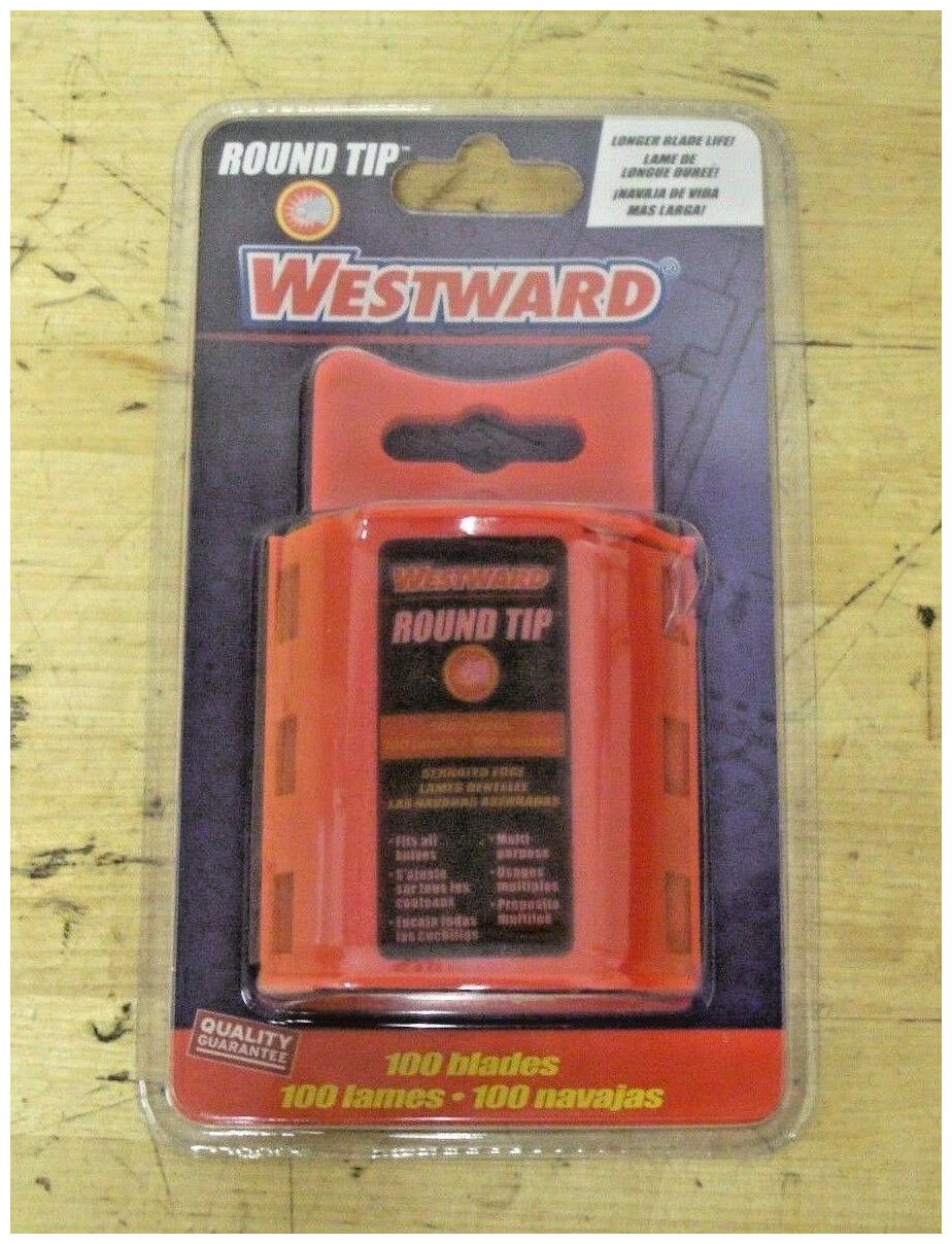 

Utility Blade Safety Serrated Round Tip (100 Pack)